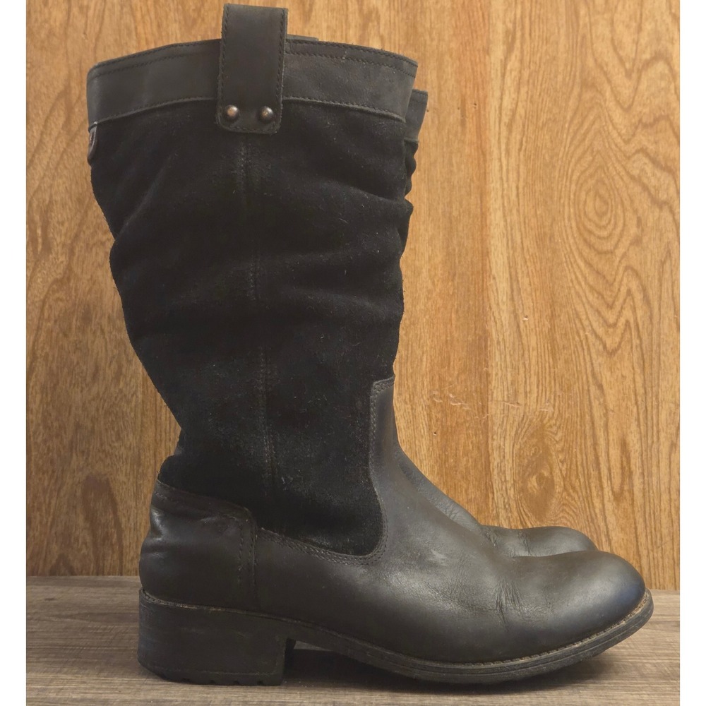 Ugg Australia Bruckner Stout Water Resistant Slouch Boots Womens Size 7 Black